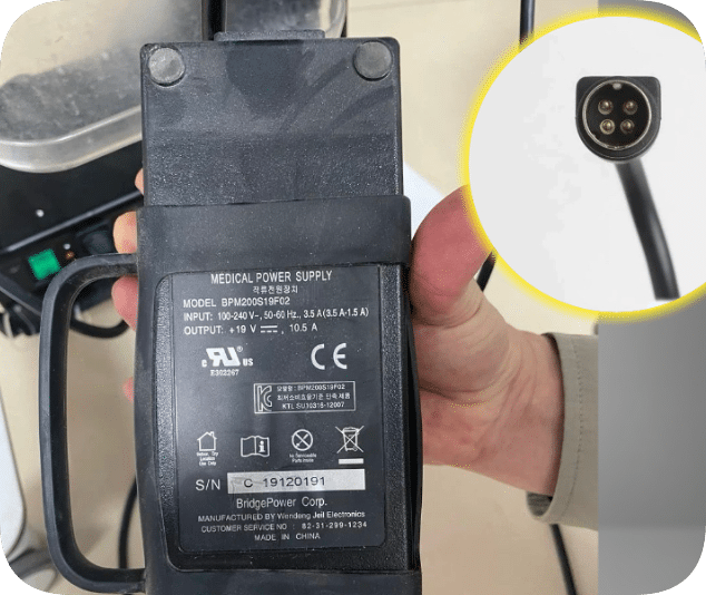*Brand NEW* BPM200S19F02 19V10.5A 4-Pin Power Adapter for Samsung HM70 Ultrasound Machine Hot Selling 200W Med